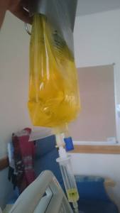 My lovely chemo.. looks pretty radioactive to me?
