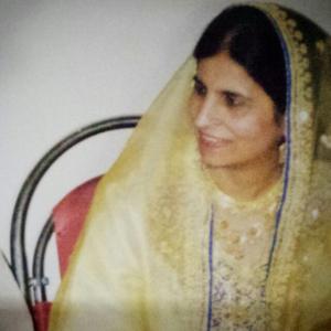 The most beautiful woman in this world - my mother. May Allah grant her the highest place in Jannah.